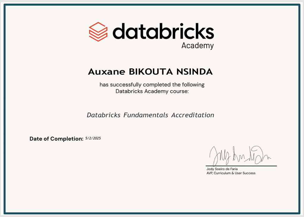 Databricks Certification